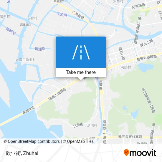欣业街 map