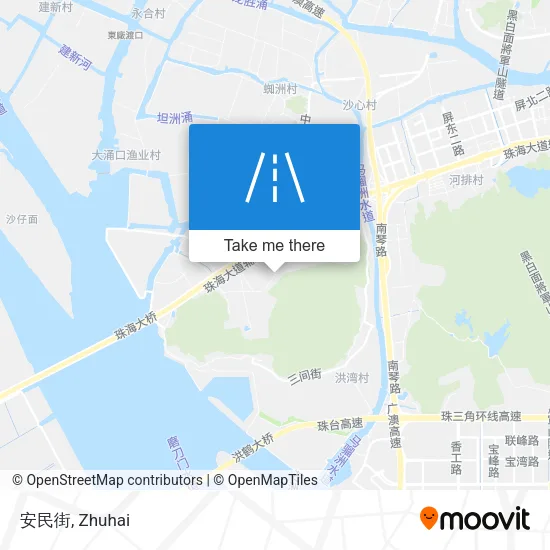 安民街 map