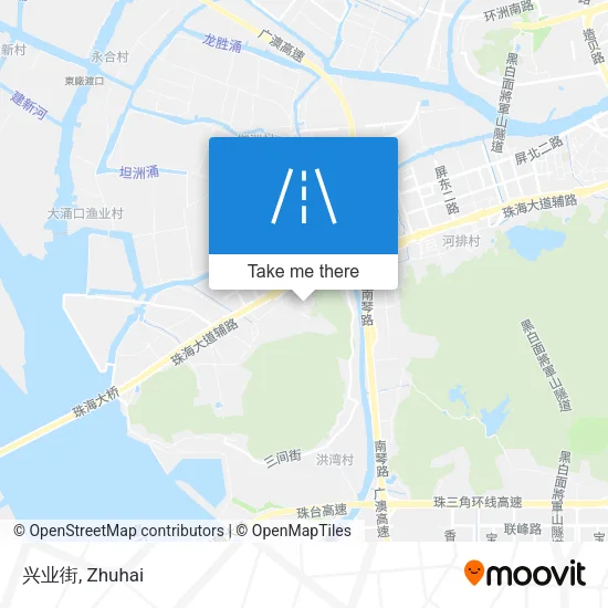 兴业街 map