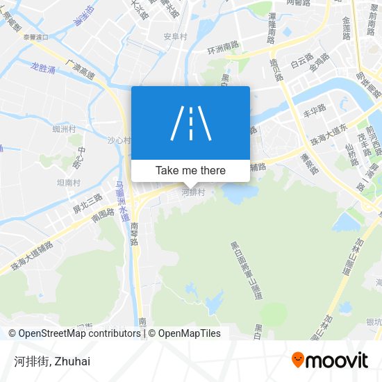 河排街 map