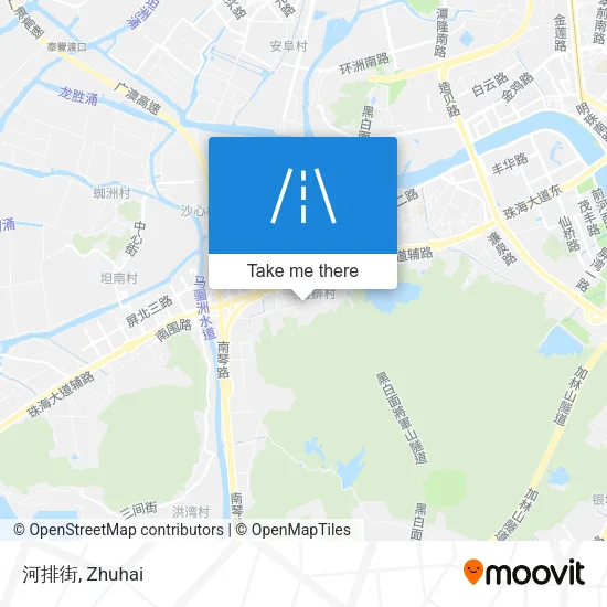 河排街 map
