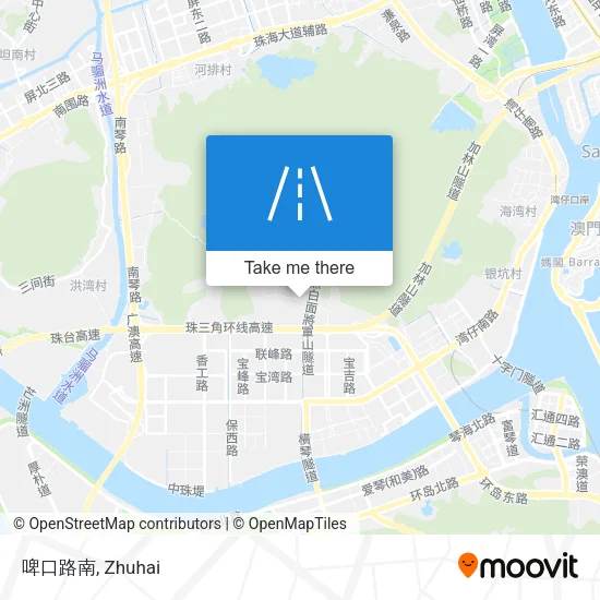 啤口路南 map