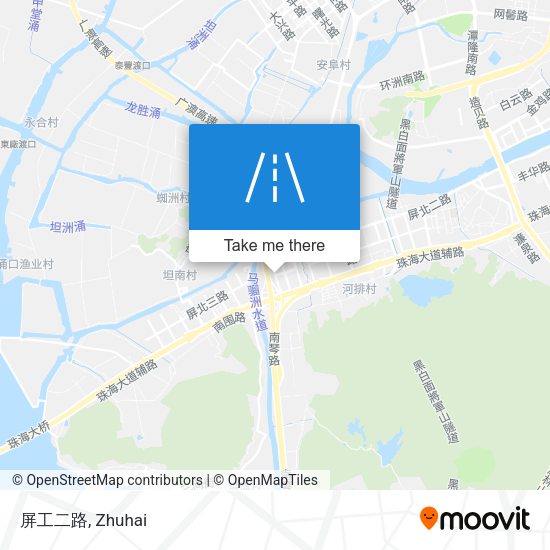 屏工二路 map