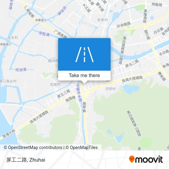 屏工二路 map