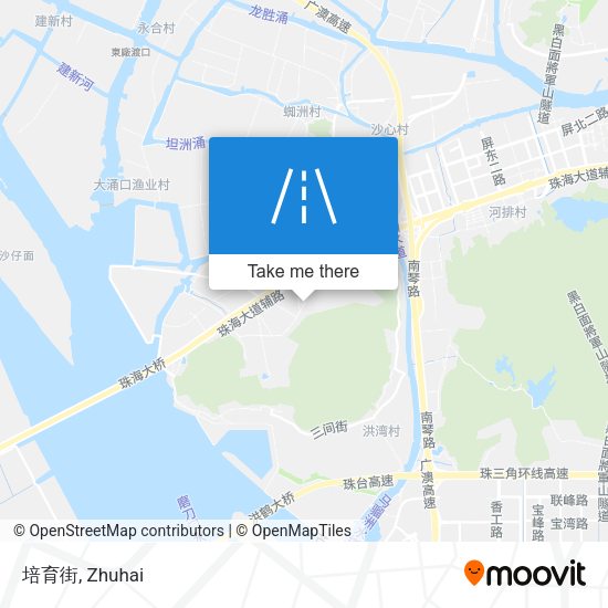 培育街 map