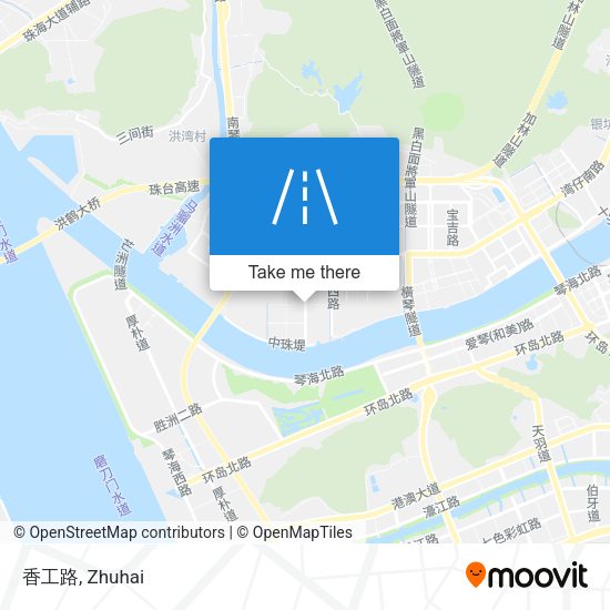 香工路 map