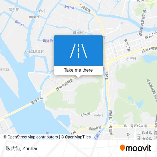 珠武街 map
