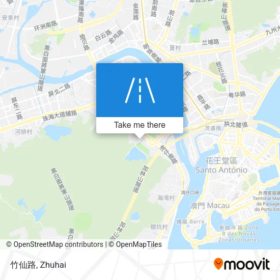 竹仙路 map
