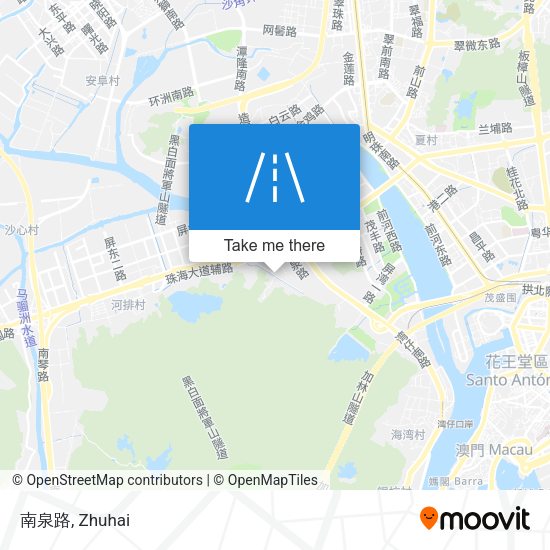 南泉路 map
