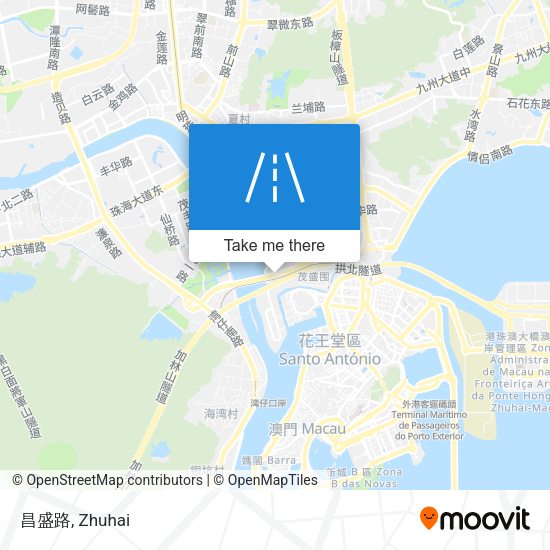 昌盛路 map
