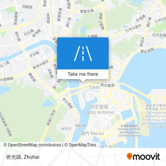 侨光路 map