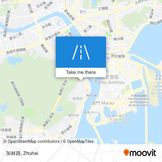 加林路 map