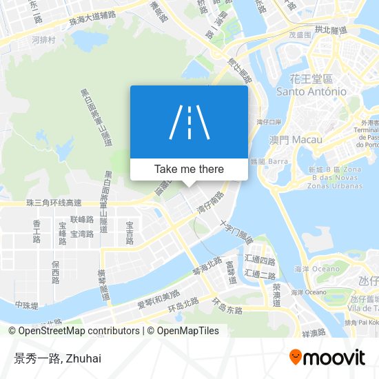 景秀一路 map
