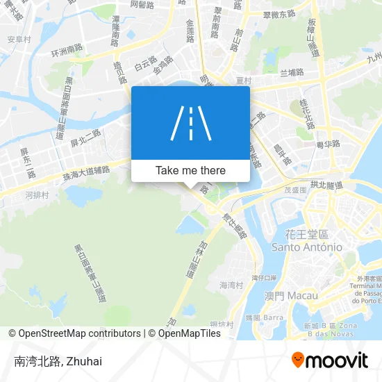 南湾北路 map