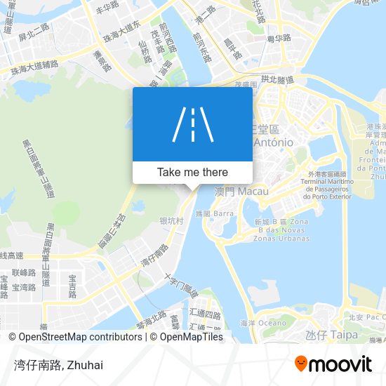 湾仔南路 map