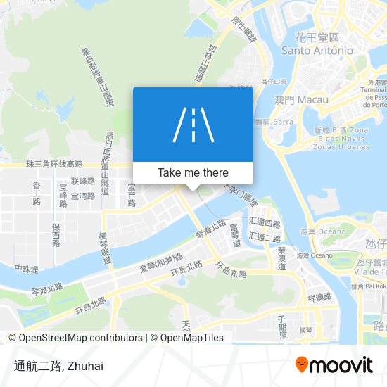 通航二路 map