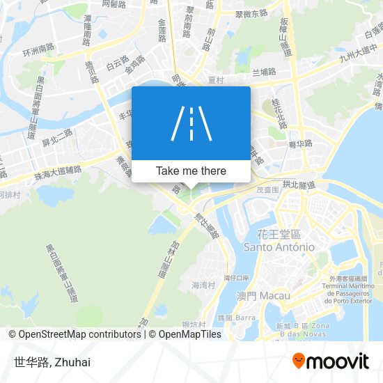 世华路 map