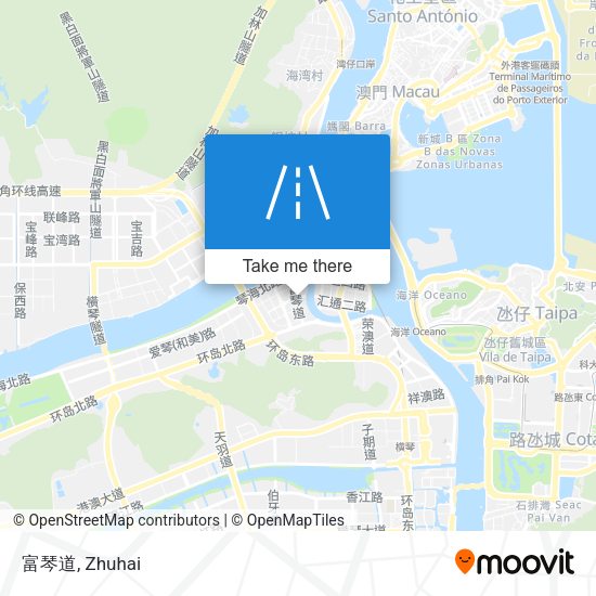 富琴道 map