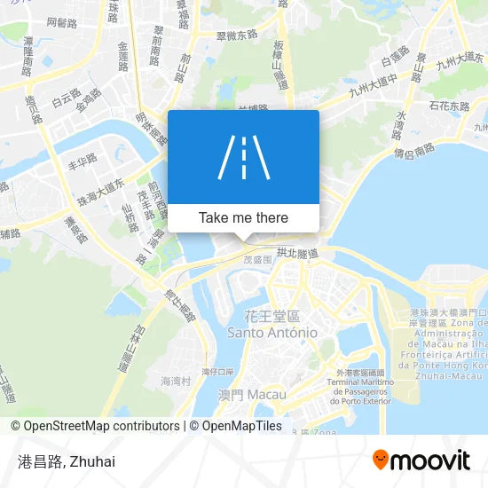 港昌路 map