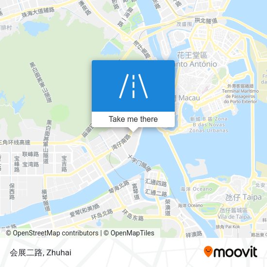 会展二路 map