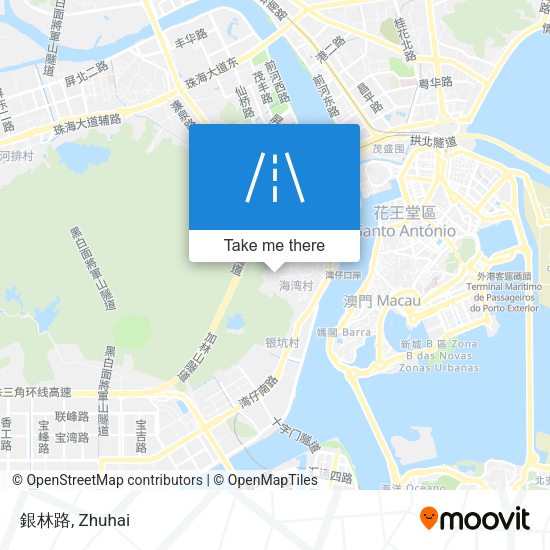 銀林路 map