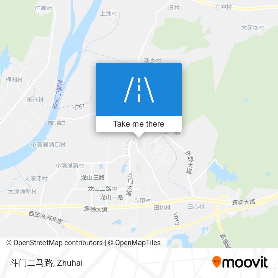 斗门二马路 map