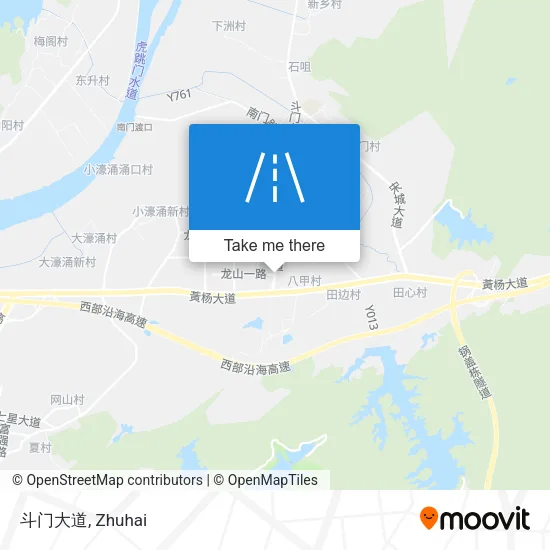 斗门大道 map