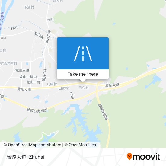 旅遊大道 map