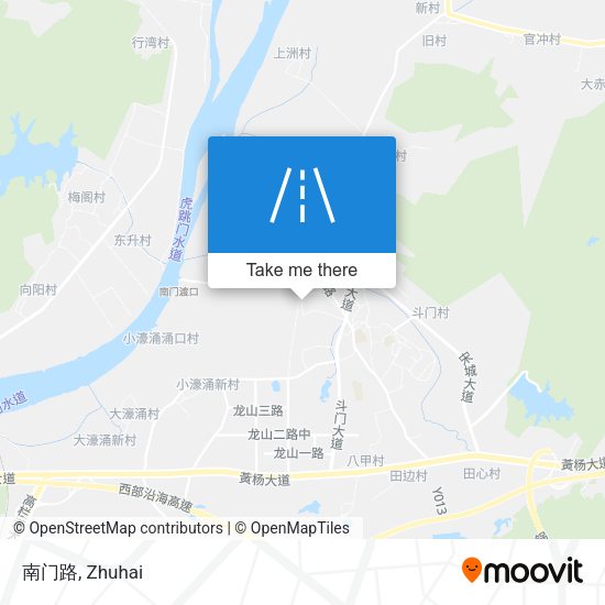 南门路 map
