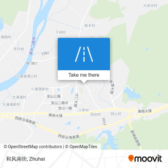 和风南街 map