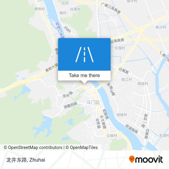 龙井东路 map