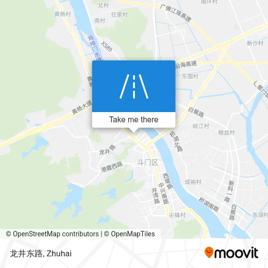 龙井东路 map
