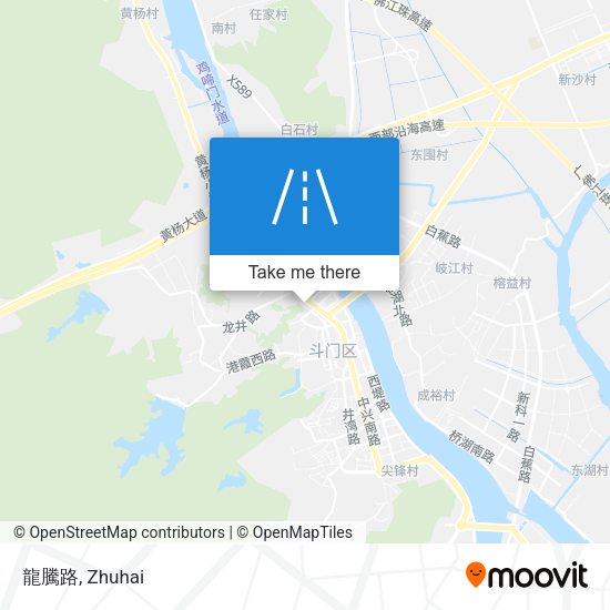 龍騰路 map