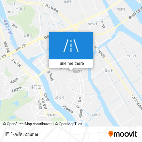 同心东路 map