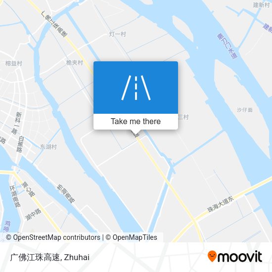 广佛江珠高速 map