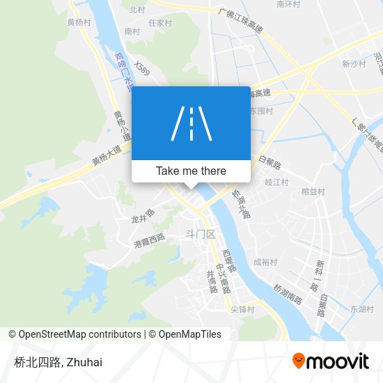 桥北四路 map