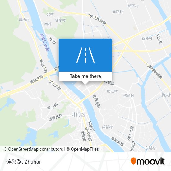 连兴路 map