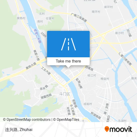 连兴路 map
