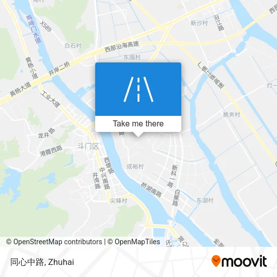 同心中路 map