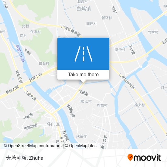 壳塘冲桥 map