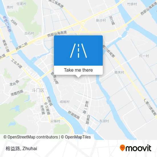 榕益路 map
