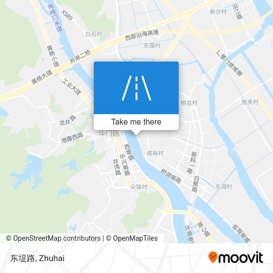 东堤路 map