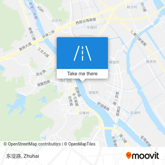 东堤路 map