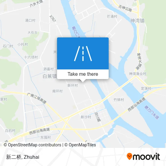 新二桥 map