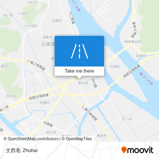 文西巷 map