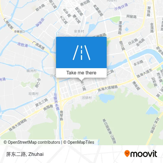 屏东二路 map