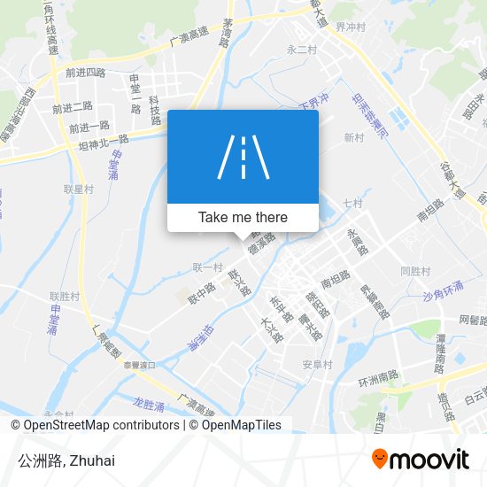 公洲路 map