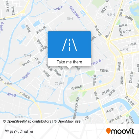 神農路 map