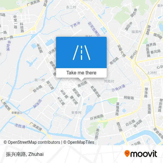 振兴南路 map