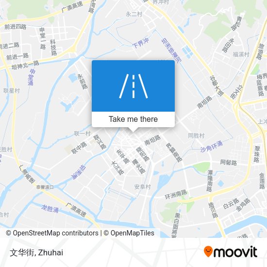 文华街 map